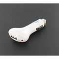 Chargeur de voiture USB 2000mAh blanc