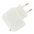 Dolphix Home charger / car charger for iPhone 3G / 3GS / 4 / 4S - 3-in-1 charging set - White