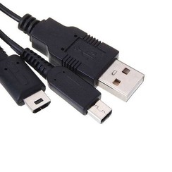 Chargeur USB 2 en 1 pour DSi / 3DS et DSLite