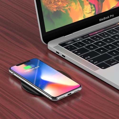 Choetech Wireless QI built-in charger for a smartphone - 5V-2A - Charging up to 10W - Cable length: 1.5M - Black