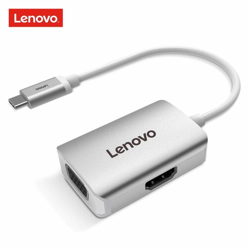 Lenovo Adaptateur de type C vers VGA et HDMI