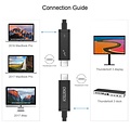 Choetech USB-C Thunderbolt ™ 3 Cable - 40Gbps - 4K / 5K - 100W Power Delivery - 5A - Cable length: 2 meters - Black