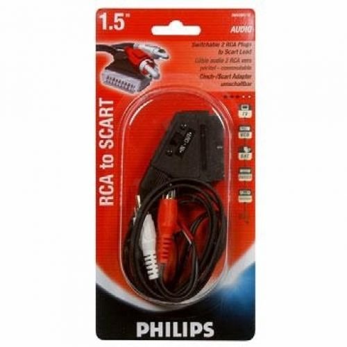 Philips Scart auf Cinch Adapter 2x