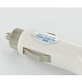 USB Car Charger 2000mAh White