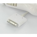 Auto Oplader voor Apple iPhone 3G, 3GS, 4 en 4S / Diverse generaties iPod – 30pins - Wit