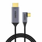 Choetech USB-C-zu-HDMI-Kabel mit 4K-Anschluss - geflochtenes Nylon - 1,8 Meter - drehbarer Anschluss - Schwarz