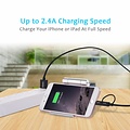 Choetech - 2-in-1 laad- en datakabel met Lightning en Micro-USB connector - 1.8M - Zwart