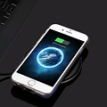 Choetech QI charging pad / charging receiver with Lightning connector for wireless charging - Ultra-thin design - Compatible with iPhone / Apple - IC chip - White