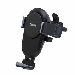 Choetech - Draadloze Qi oplaadhouder voor in de auto - Fast Charge - 10W - 360 graden draaibaar - Zwart
