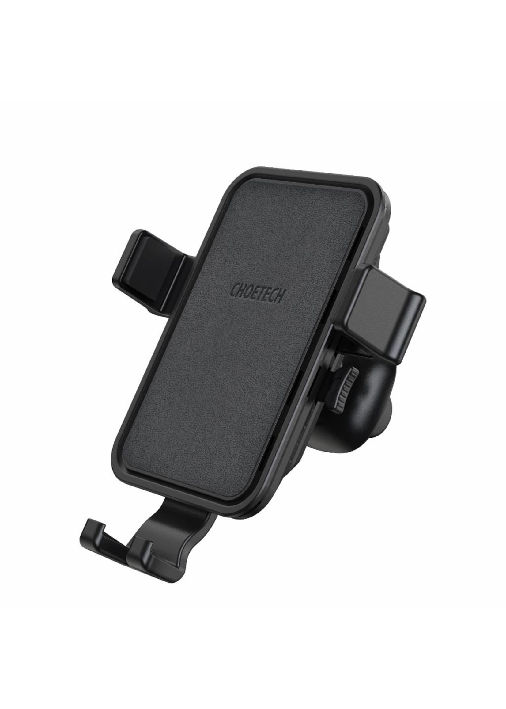 Choetech - Wireless Qi charger for in the car - Fast Charge - 10W - 360 degrees rotatable - Black