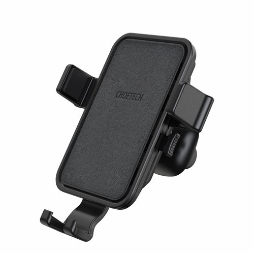 Choetech - Wireless Qi charger for in the car - Fast Charge - 10W - 360 degrees rotatable - Black