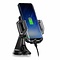 Choetech Wireless smartphone charger holder for in the car - Mount on the dashboard - 10 Watt - 360 degree rotatable - LED indicator - Incl. USB-C cable - Black