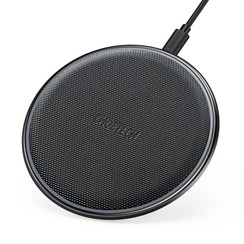 Choetech - Ultra thin Wireless Qi charger with zinc alloy - 10 Watt - Fast Charge Technology - Incl. Integrated Chip -