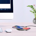 Choetech - Ultra thin Wireless Qi charger with zinc alloy - 10 Watt - Fast Charge Technology - Incl. Integrated Chip -