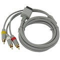 Wii AV kabel met 3 Tulp stekkers