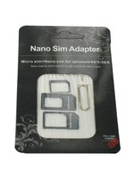 Nano en Micro SIM adapter voor Smartphones en Tablets