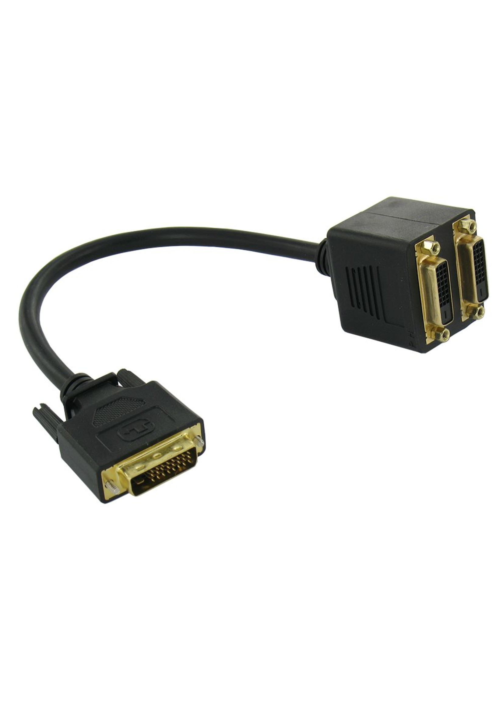 DVI-D Dual Link 24 + 1 Splitter-Adapter