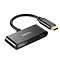 Choetech - Adaptateur USB type-C à HDMI - Alimentation 60 W - Prend en charge la technologie Ultra HD 4K à 60Hz - Très compact - Noir