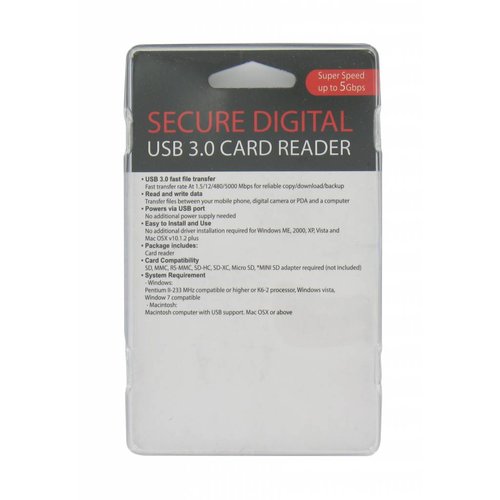 Lecteur de carte SD 3.0 USB