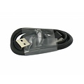 USB Data and Charging Cable for the iPhone 3 / 3GS / 4 / 4S Black