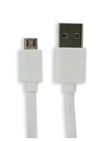 Lenovo USB Type-A naar Micro-USB data- en laadkabel van 1.5  meter - 2A – Wit