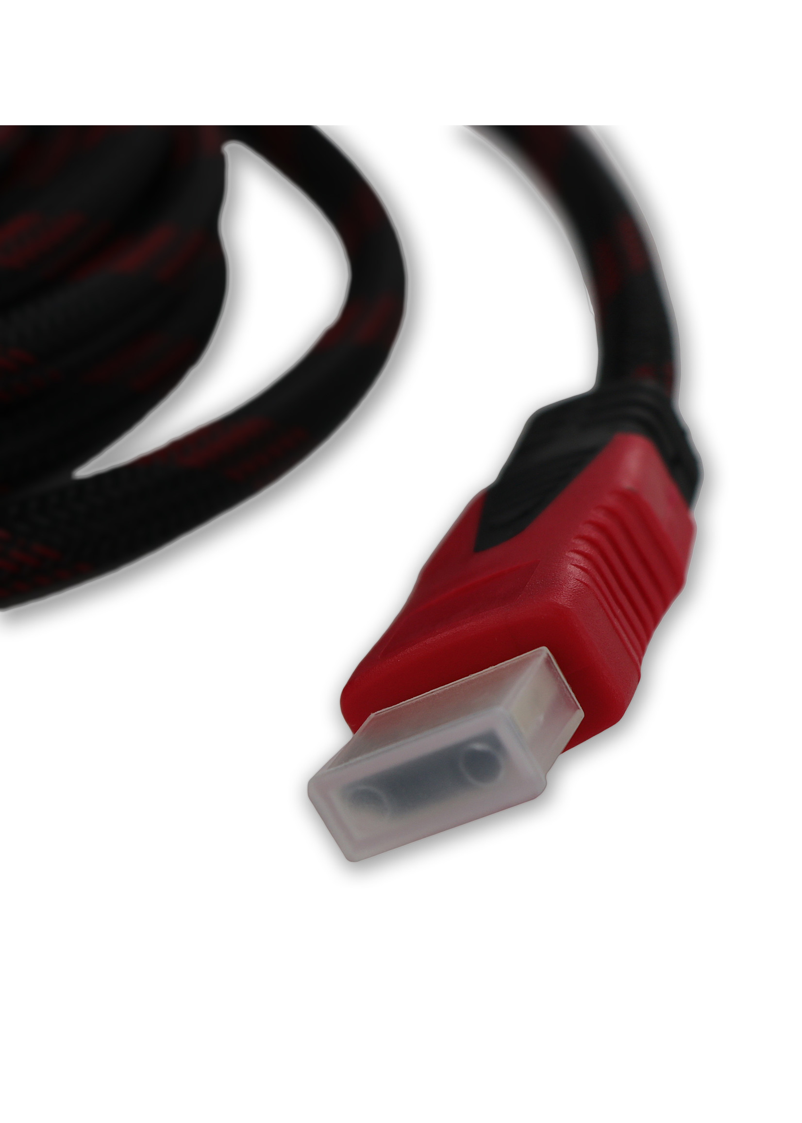 Dolphix HDMI-auf-HDMI-Kabel 10 Meter (Stecker -> Stecker) – HDMI 1.4 – Geeignet für 4K bei 60 Hz – Schwarz