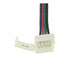 Klik Connector met draad voor RGB LED strips Verlengen