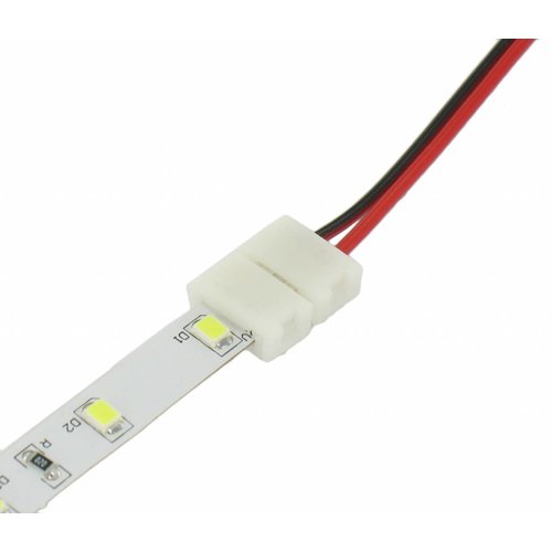 Klik Connector met draad voor Enkelkleurige LED Strips Verlengen