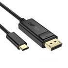 Choetech USB-C naar DisplayPort kabel - 4K @60Hz - Zwart
