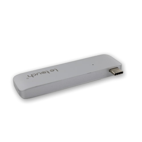 USB-C Hub met 3x USB-A poort en kaartlezer