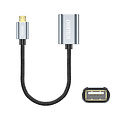 Choetech Micro USB 2.0 OTG kabel naar USB A female 20cm