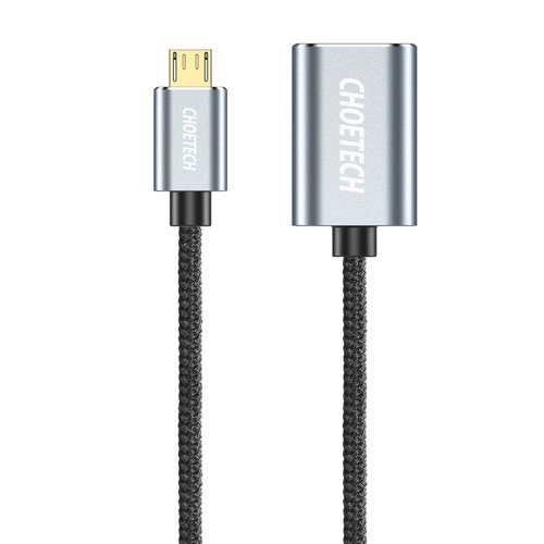 Choetech Micro USB 2.0 OTG Kabel an USB A Buchse 20 cm