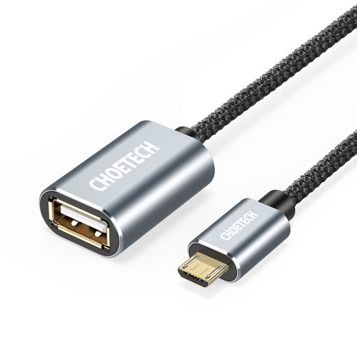 Choetech Micro USB 2.0 OTG Kabel an USB A Buchse 20 cm