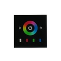 RGB LED Controller Touch Black for the wall