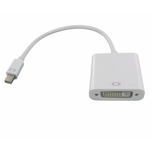 Mini DisplayPort male to DVI female Adapter