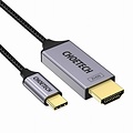 Choetech Choetech USB-C zu HDMI 2.0 Kabel 4K @ 60Hz 3840x2160 - 1.8M - Schwarz / Grau