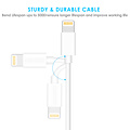 Choetech MFi USB-A to Lightning charging cable - 1.2M