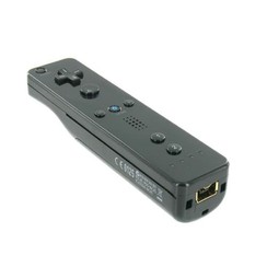 Remote control for Wii and Wii U, black