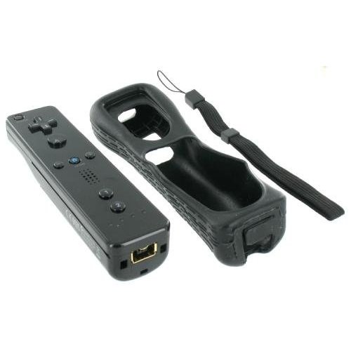 Remote control for Wii and Wii U in Black