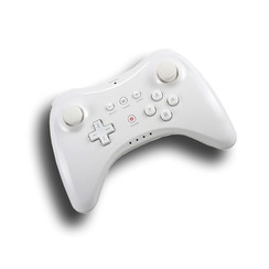 Drahtloser Controller für die Wii U Weiß