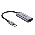 Choetech Adaptateur USB-C vers HDMI en aluminium - 4Kx2K @ 60Hz - Coax