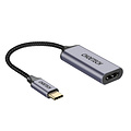 Choetech Aluminum USB-C to HDMI adapter - 4Kx2K @ 60Hz - Coax