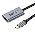 Choetech Aluminium USB-C zu HDMI Adapter - 4K @ 60Hz - Sky Grey