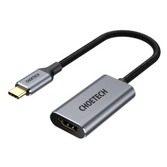 Aluminium USB-C naar HDMI adapter - 4K@60Hz - Sky grey