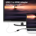 Choetech USB-C naar HDMI adapter - 4K @60Hz - DP Alt Mode