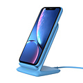Choetech Support de charge sans fil Qi pour smartphones - 2 bobines - 10W - Bleu