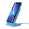 Choetech Drahtloser Qi-Ladehalter für Smartphones - 2 Spulen - 10 W - Blau
