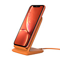 Choetech Draadloze Qi Oplaadhouder voor Smartphones - 2 Coils - 10W - Oranje