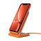 Choetech Drahtloser Qi-Ladehalter für Smartphones - 2 Spulen - 10 W - Orange