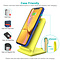 Choetech Wireless Qi Charging Holder for Smartphones - 2 Coils - 10W - Yellow
